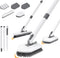 4 in 1 Shower Scrubber Cleaning Brush, Tub and Tile Scrubber with