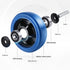 4 Inch 265 L:5 Inch) URBEST Push Cart Wheels, Heavy Duty PU Caster Wheels Bearings Repair Kits, Pltae Casters, Shelf