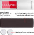 Privacy Sign, Vacant Occupied Indicator for Home Bathroom Office Restroom, Non-Scratch Magnetic Slider, 7"x 2" (Silver)