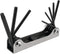 8-Piece Star Key Set with Rust-Resistant Finish, Sizes T9-T40 - Performance Tool W1317
