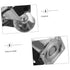 4pcs Cabilock Swivel Caster Wheels for Furniture Coffee Table Swivel Casters for Sofa Bedside Cabinet Floor Protection