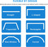 Alloy Plastic Windows and Balcony Curtain Track Soft Curved Rail Accessories (2 Meters)