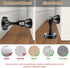 KOLAKO Magnetic Door Stops, Stainless Steel Door Stopper, Brushed Satin Nickel Wall Floor Mounted Holder for Home