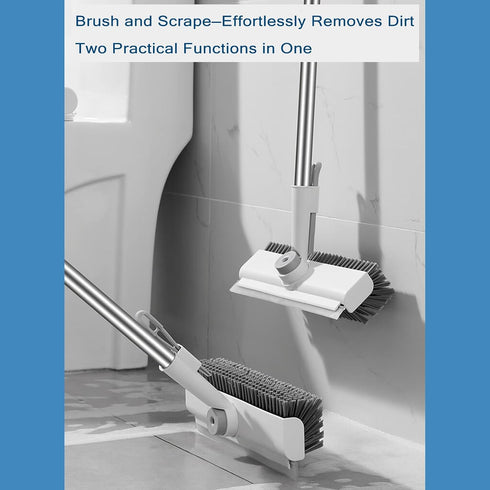 Generic 3 1 2026 in Adjustable Scrub Brush, New Floor Scrub Brush with Long Handle Equipped with Hidden Hooks Heavy