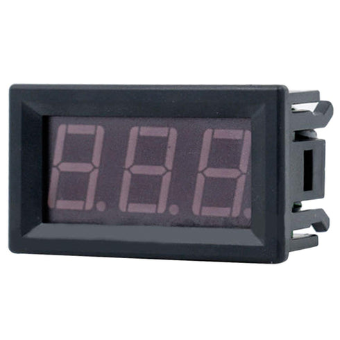 2-Pack Mini LED Digital Voltmeter, DC 4.5V to 30V Voltage Panel Meter for 6V 12V Electromobile