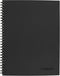 Cambridge Business Notebook, 7-1/4" x 9-1/2", 80 Sheets, Ruled, Flexible Cover, Wirebound, Gray (06122)