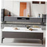 4pcs 14.5cm Homoyoyo Metal Furniture Legs Heavy Duty Cabinet Legs Replacement Sofa Dresser Feet Matte Black for Tv