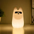 Cute Dog Night Light, 7 Colors Want Want Nightlight, LED Bedside Lamp,