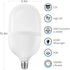Super Bright Light Bulbs, 400-500W Equivalent Exceed 5000LM E26 LED Bulb, 6500K Daylight 50 Watt High Lumen LED Bulb for Home, Shopping mall, Hotel, Factory, Warehouse, Garage (50, Watts) by Bullishman