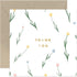 Old English Co. Thank You Card for Them - Floral Gold Foil