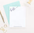 Set, Calligraphy Personalized Stationery Personalized Note cards, Stationery for women, Stationary for women, Your