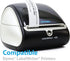 Buhbo Blue Mailing Address Label 30252 Compatible with DYMO LabelWriter LW 1-1/8" x 3-1/2" (350 Labels Per Roll)