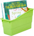 Really Good Stuff Durable Book and Binder Holder - 5 Pack, Bright Neon Colors for Classroom Organization and Storage