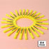 Dabo&Shobo Yellow Highlighter - 24 Pack, Bright Color, Chisel Tip for Adults Kids Highlighting in Home School Office
