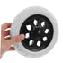 2pcs PartyKindom Heavy Duty Shopping Cart Wheels for Rolling Carts Dolly Wheels Replacement Pu Plastic Load-Bearing