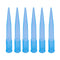 Eowpower 500 Pieces Clear Blue 1000UL 1ml Laboratory Plastic Liquid Pipette Tips