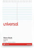Universal 96920 Steno Book, Gregg Rule, 6 x 9, White, 80 Sheets, 6 Pack