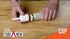 TubeANew Caulk Tube Saver, 1 Pack with 5 Pieces and 50 Red Caulk Caps for Repairing Dried or Clogged Tubes