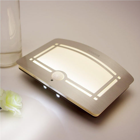 Dimmable Pack Closet Motion Sensor Wall Lamps Battery Operated Wall Sconce Wall Light One Perfect for Hallway Stairway
