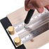 Ultra Precision Woodworking Marking T Rulers, Layout Work Scribe Line Ruler with Holes, Carpenter Measuring Tool (200mm)