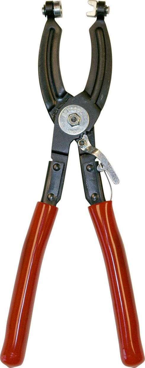 MAG-MATE PLC230 Extra-Large Automotive Hose Clamp Pliers, Safe Locking, Straight Jaw, 10-½” Length, 0.55 lbs