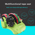 Green Multi-Roll Heat Tape Dispenser, Semi-Automatic for Heat Transfer Tape, 1" and 3" Core