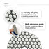 SHDIATOOL 4 Inch Dry Diamond Polishing Pads, Grit 50, 7Pcs for Granite Marble Stone