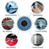 OFAPLFKUR 5/10PCS 2 Inch 80 Grinder(10pcs) Quick Change Flap Discs with Pad Holder Grit Sanding Disc Polishing Pad