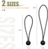 30 Pack Ball Bungee Cord, 6 Inch Heavy Duty Bungie Balls for Camping, Tents, Cargo, and Patio Umbrellas