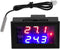 Temperature Controller Kit, PID Digital Display Microcomputer Thermostat Switch for Air Conditioning System
