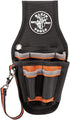 Klein Tools 5240 Tradesman Pro Tool Pouch with 9 Pockets and Tape Thong, Great Electrician Holster