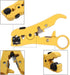 Universal Cable Stripper Cutter for Flat or Round UTP Cat5 Cat6 Wire Coaxial Stripping Tool