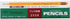 Tombow 2558-HB Rubber Pencil, 1 Dozen, 2558 HB