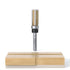 Professional Pattern Flush Trim Router Bit, 1/4" Shank Bottom Bearing, 3-Blade Carbide