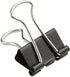 Universal 10200VP3 Small Binder Clips, 3/8-Inch Capacity, 3/4-Inch Wide, Black, 36/Pack