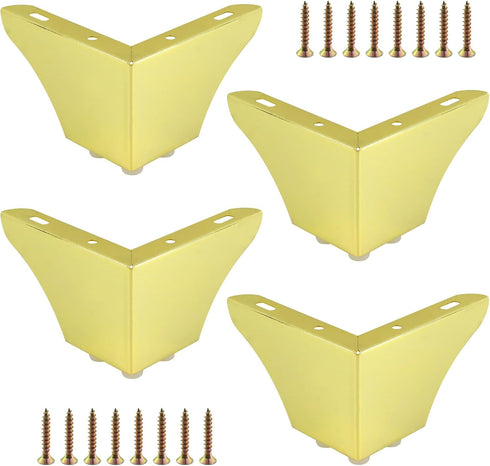 Geesatis 8cm / 3 inch Height Furniture Leg Accessories 4 pcs Furniture