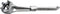 LUMAX LX-1724 Aluminum Drum Wrench, 3/4" Slotted Bung/2" Bar Dung, 10-1/2" Overall Length
