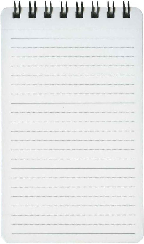 Maruman MNEMOSYNE Notebook 5.2 x 3.03 Inches (B7), 5mm ruled 21-line, 50 Sheets (N192A)