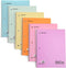 Spiral Notebooks - 6 Pack, Pastel, College Ruled, 70 Sheets, For School, Office, Business, Professional