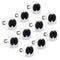 uxcell 10Pcs T5 Fluorescent Light Holder G5 Base Non-Shunted Tombstone Lamp Socket AC 500V