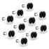 uxcell 10Pcs T5 Fluorescent Light Holder G5 Base Non-Shunted Tombstone Lamp Socket AC 500V