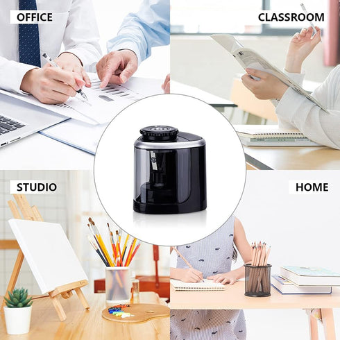 Fully Automatic Electric Portable Pencil Sharpener, Suitable for Children/Adults, for Pencils 6-8mm