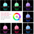 Sinliton 7 LED Desk Lamp with Night Light, Color Changing Modes & USB Charging Port, Adjustable Gooseneck Bedside Table