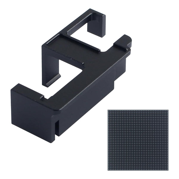 FYSETC Upgrade Silicone Nozzle Wiper for P2S: CNC-Machined All-Metal Brush Holder with