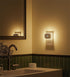 LEDBROS Dimmable 3-Color LED Night Light, Plug-in LED Backlit Night Light with Motion Sensor & Dusk to Dawn Sensor