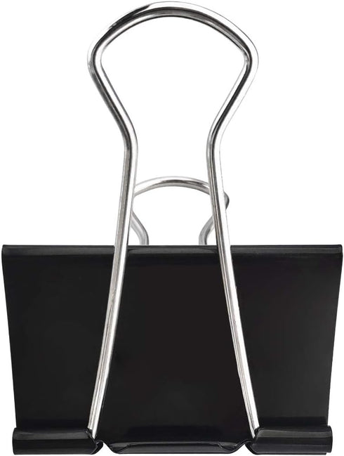 DSTELIN Extra Large 2.4-Inch Binder Clips (18 Pack), Big Black Paper Clamps for Office Supplies
