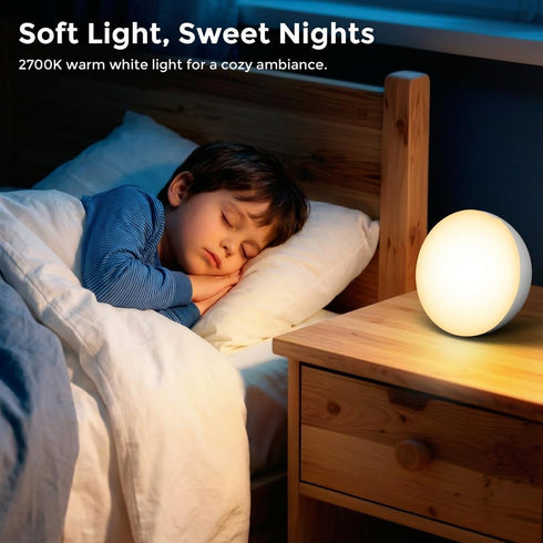 2700K 2200mAh SEENSINY Gravity Sensor Cordless Table Lamp - Warm Light Rechargeable Battery Operated, Portable Mini