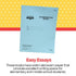 School Smart Examination Blue Book with 8 Pages, 8-1/2 x 11 Inches, Pack of 100