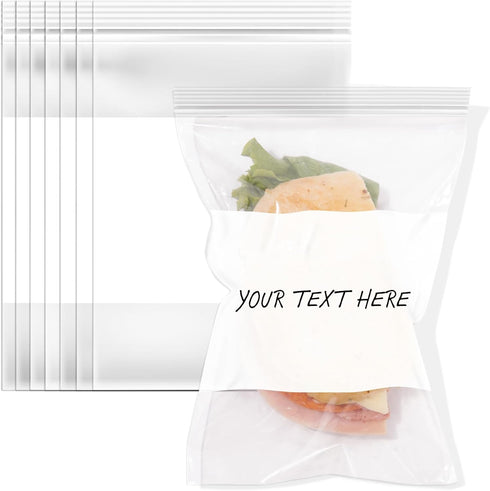 Spartan Industrial 5" X 7" Zip Top Resealable Bags, 1000 Count Clear Bags for Game and Small Parts