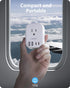 LENCENT US to UK Ireland Travel Plug Adapter, Type G Grounded Converter with 4 USB Chargers for USA to Dubai